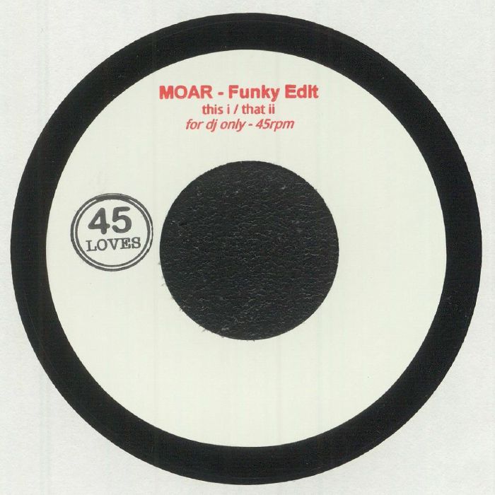MOAR - Funky Edit (reissue)