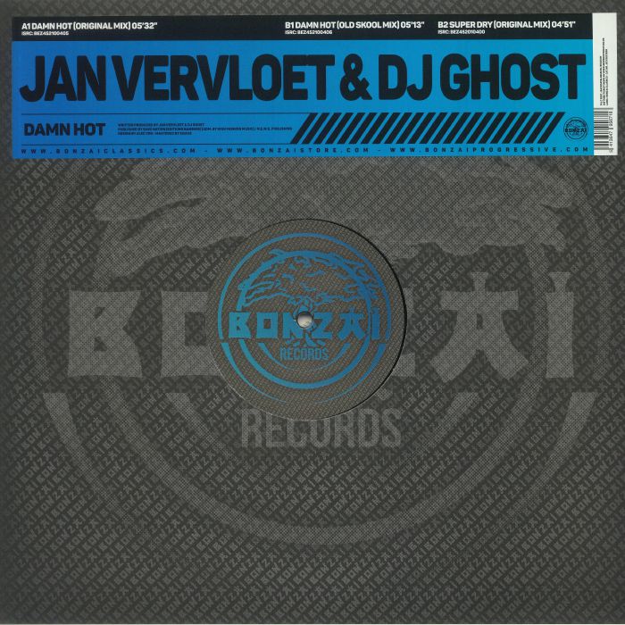 VERVLOET, Jan/DJ GHOST - Damn Hot