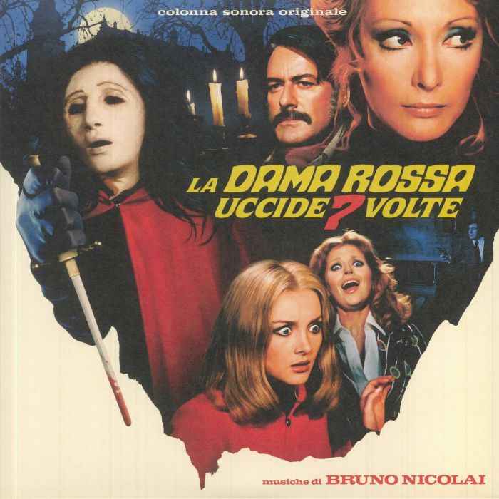 NICOLAI, Bruno - La Dama Rossa Uccide 7 Volte (Soundtrack) (50th Anniversary Edition) (Record Store Day RSD 2022)