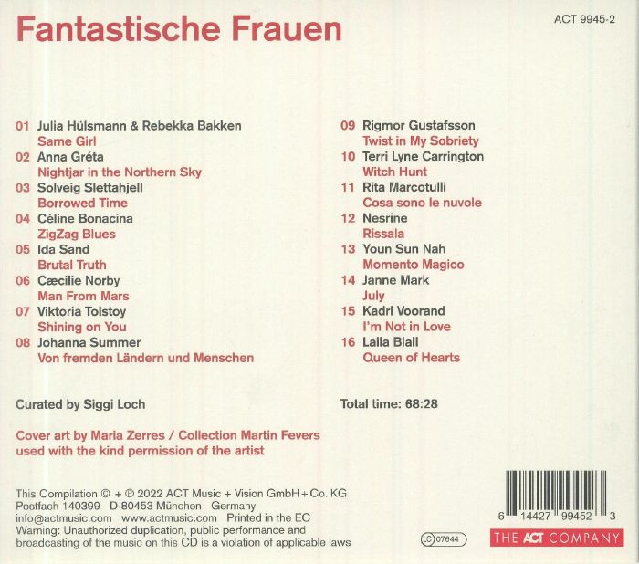 VARIOUS - Fantastische Frauen
