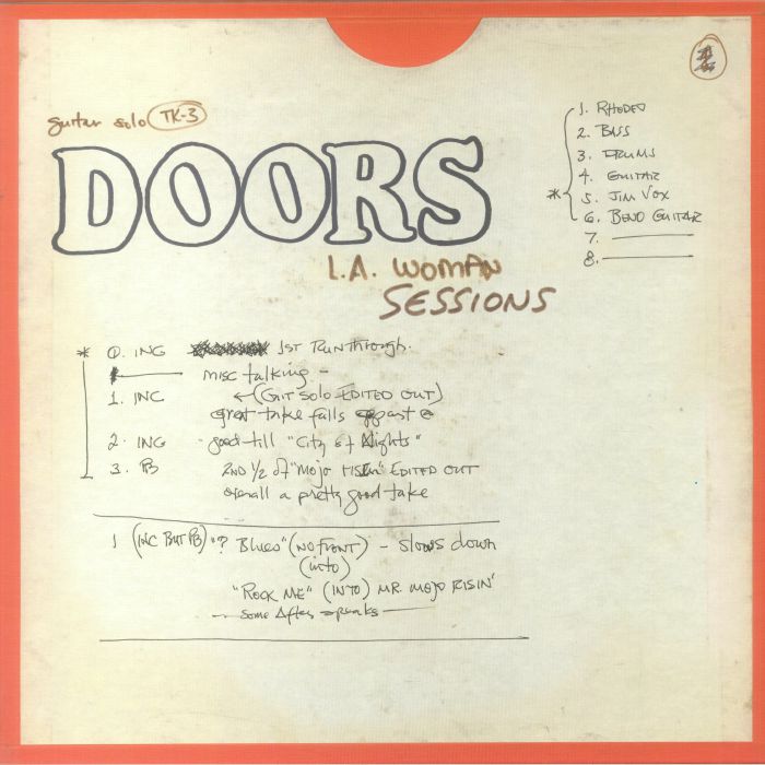 DOORS, The - LA Woman Sessions (Record Store Day RSD 2022)