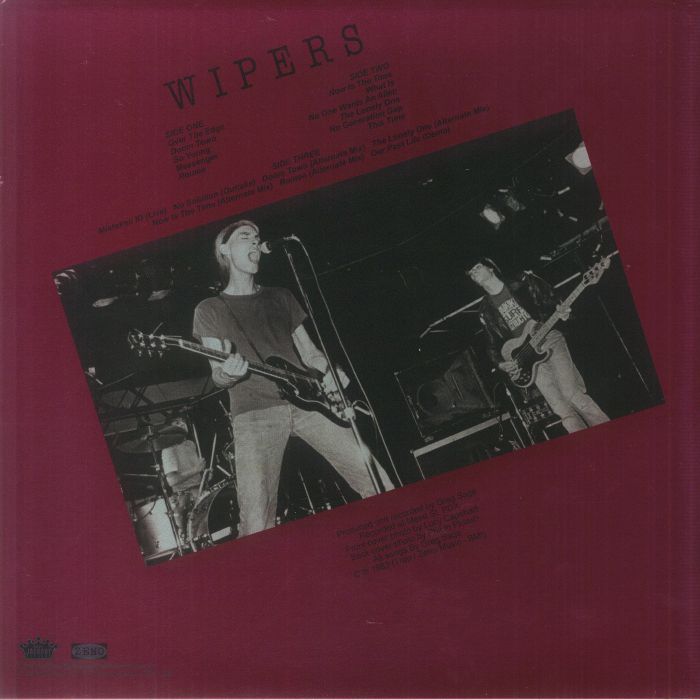WIPERS Over The Edge (Anniversary Edition) (Record Store Day RSD 2022