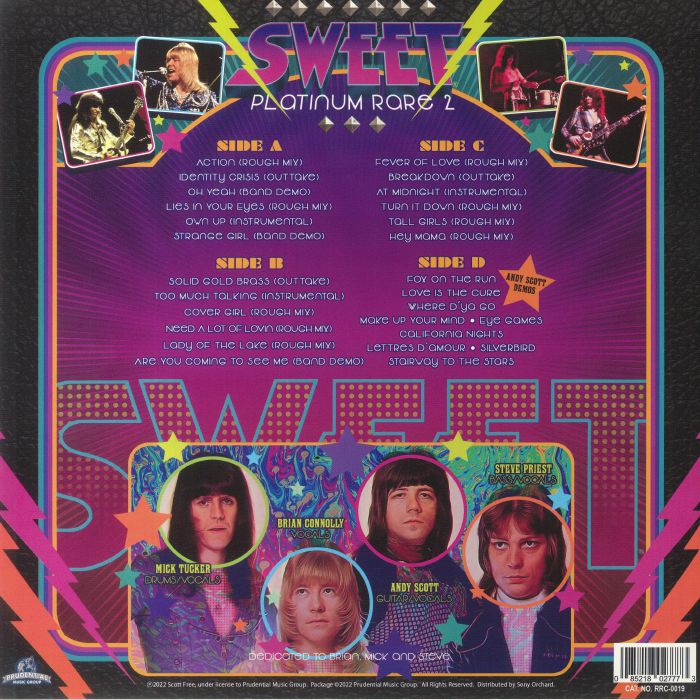 SWEET - Platinum Rare Vol 2 (Record Store Day RSD 2022)