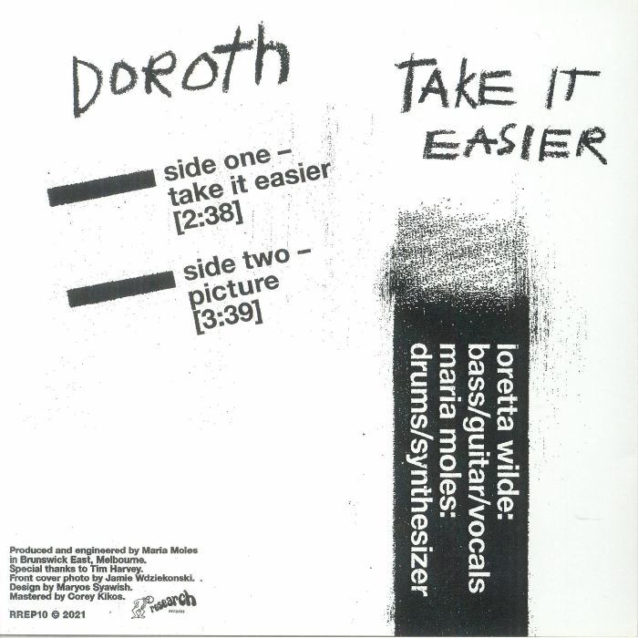 DOROTH - Take It Easier レコード at Juno Records.