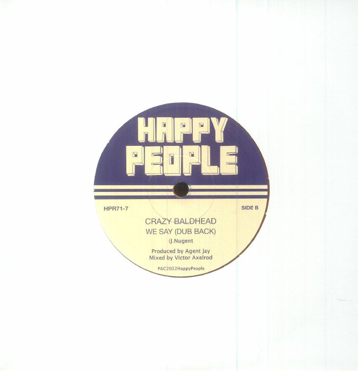 CRAZY BALDHEAD - Cut Back (reissue)