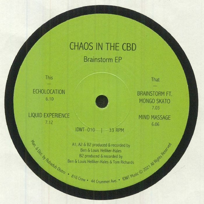 CHAOS IN THE CBD - Brainstorm EP