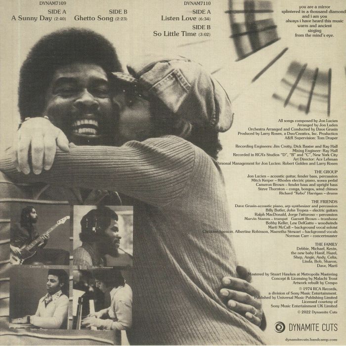 LUCIEN, Jon - Mind's Eye: 45s Collection