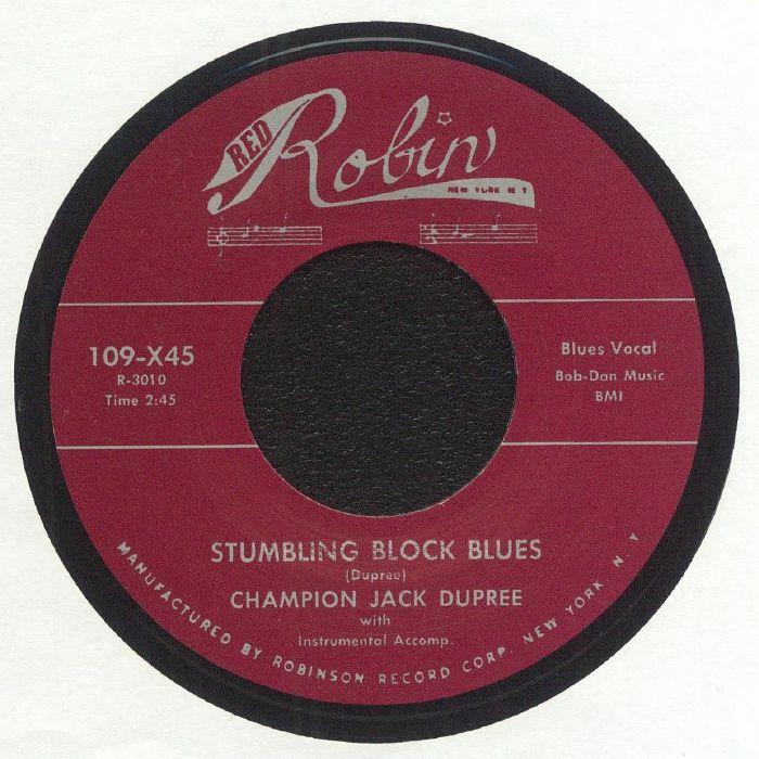 CHAMPION JACK DUPREE - Stumbling Block Blues (reissue)