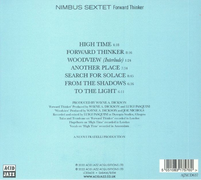 NIMBUS SEXTET - Forward Thinker