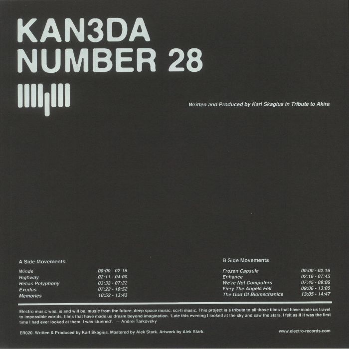 KAN3DA - Number 28: In Tribute To Akira