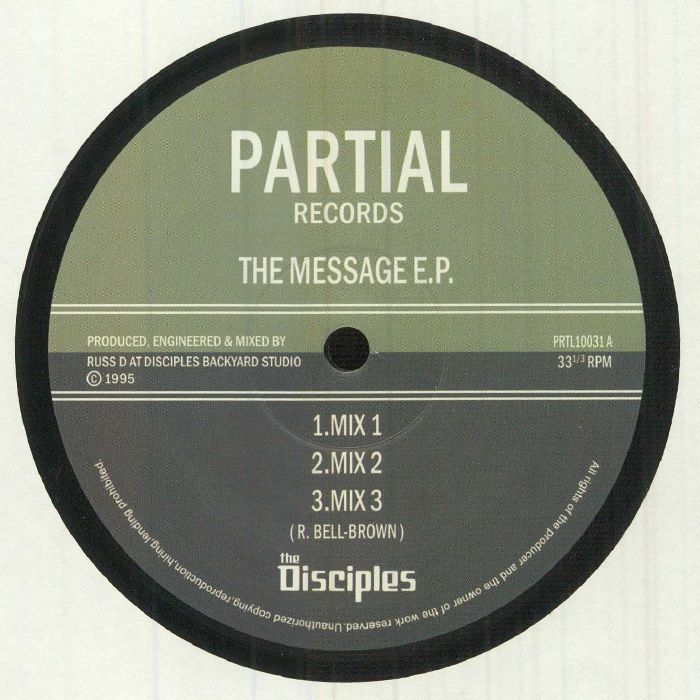 DISCIPLES, The - The Message EP