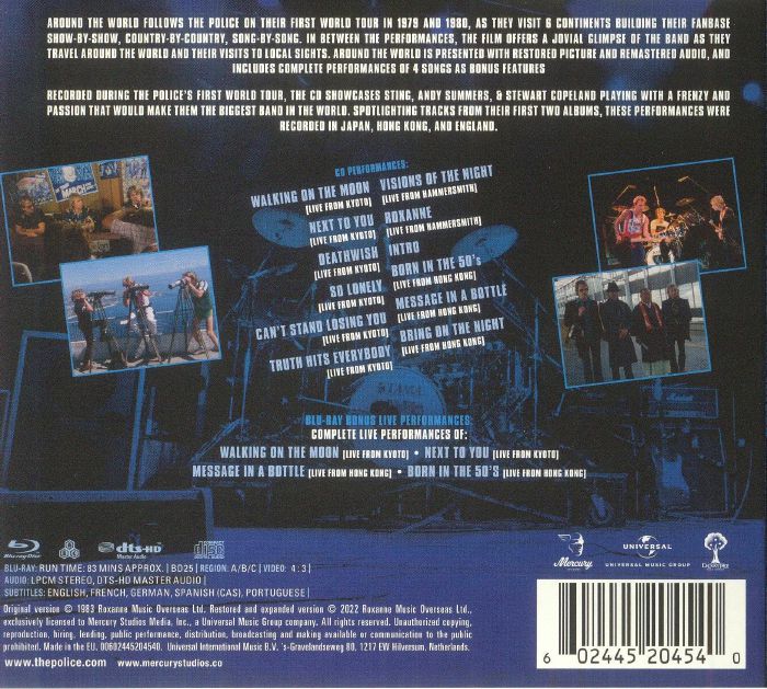 The POLICE - Around The World: Restored & Expanded CD at Juno Records.