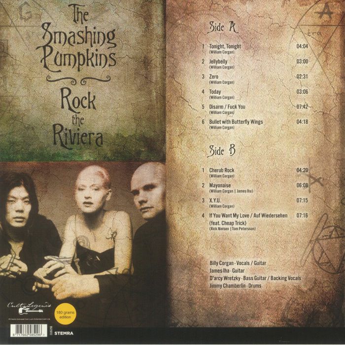 SMASHING PUMPKINS, The - Rock The Riviera: Live Radio Broadcast