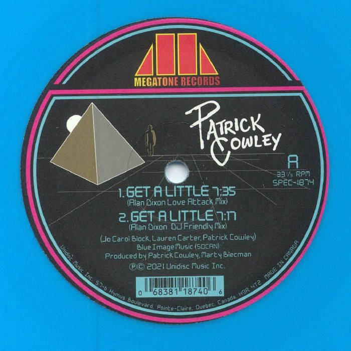 COWLEY, Patrick - Get A Little (Alan Dixon remixes)