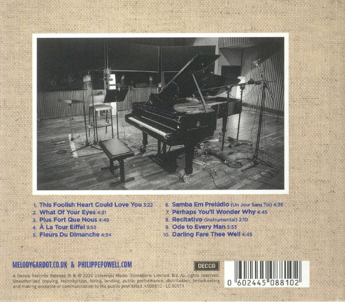 GARDOT, Melody/PHILIPPE POWELL - Entre Eux Deux