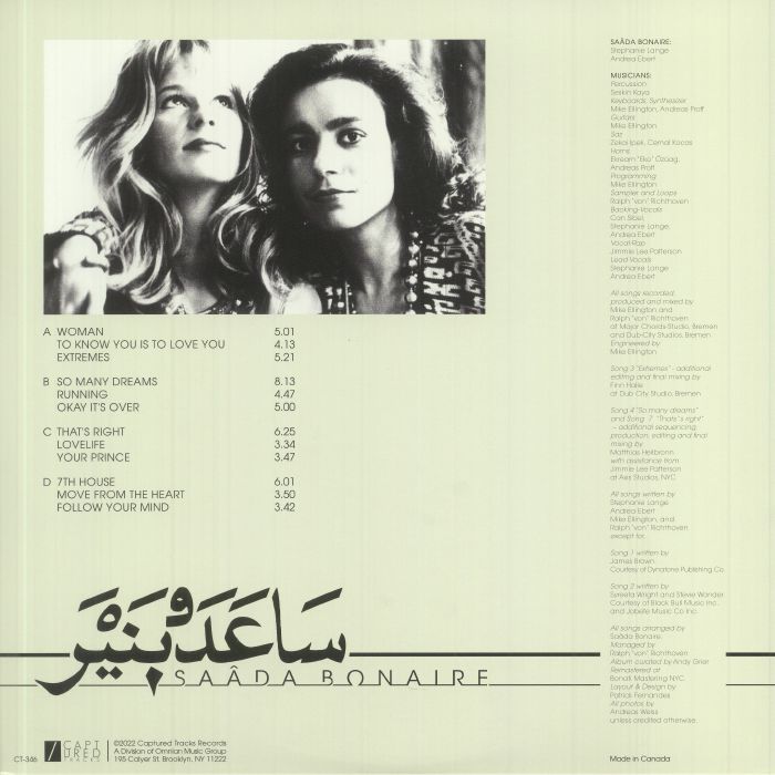 SAADA BONAIRE - 1992