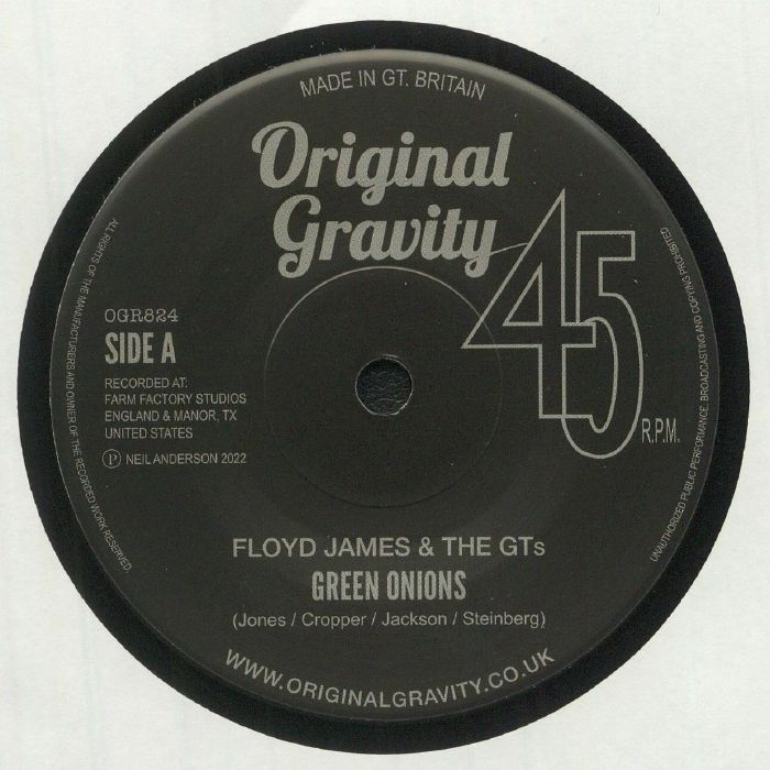 JAMES, Floyd & THE GTs - Green Onions