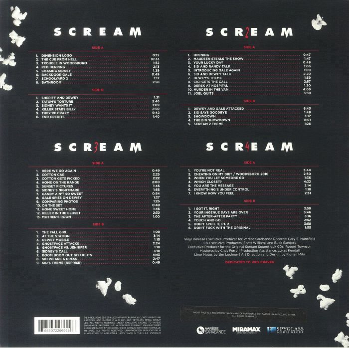 BELTRAMI, Marco - Scream: Original Motion Picture Soundtracks (Soundtrack)