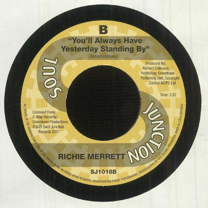 HILL DISTRICT/RICHIE MERRETT - You're Scared Of Falling In Love