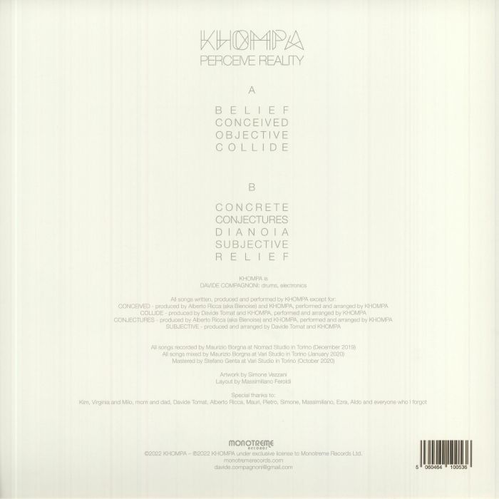 KHOMPA - Perceive Reality