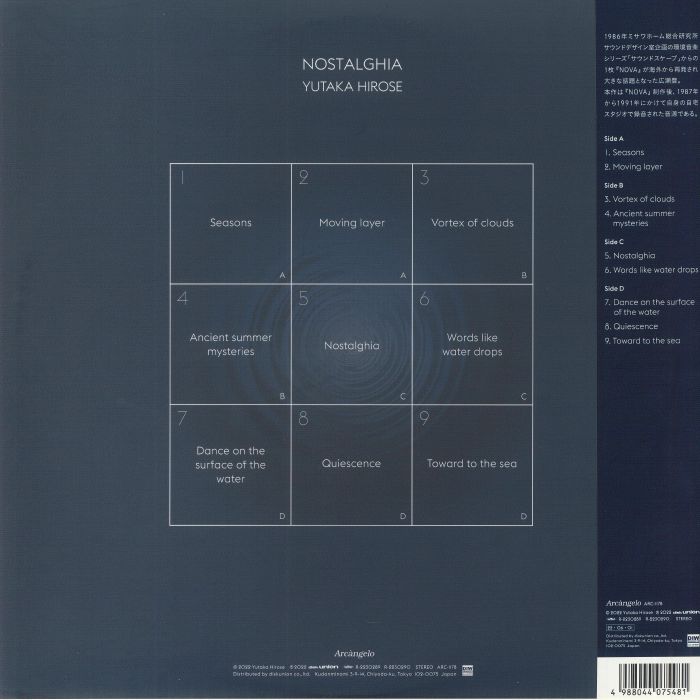 HIROSE, Yutaka - Nostalghia