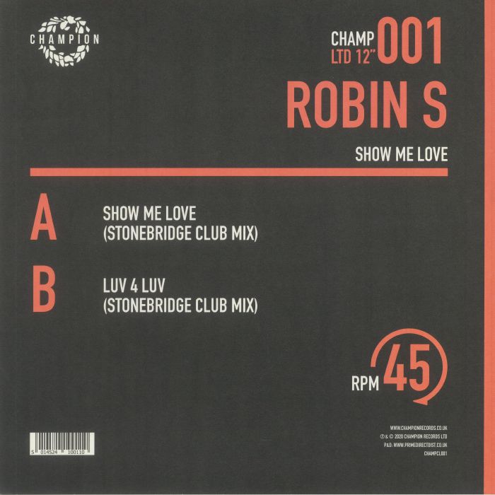 ROBIN S - Show Me Love