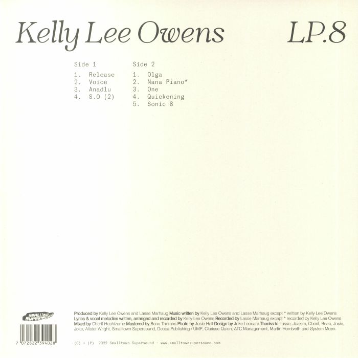 OWENS, Kelly Lee - LP 8