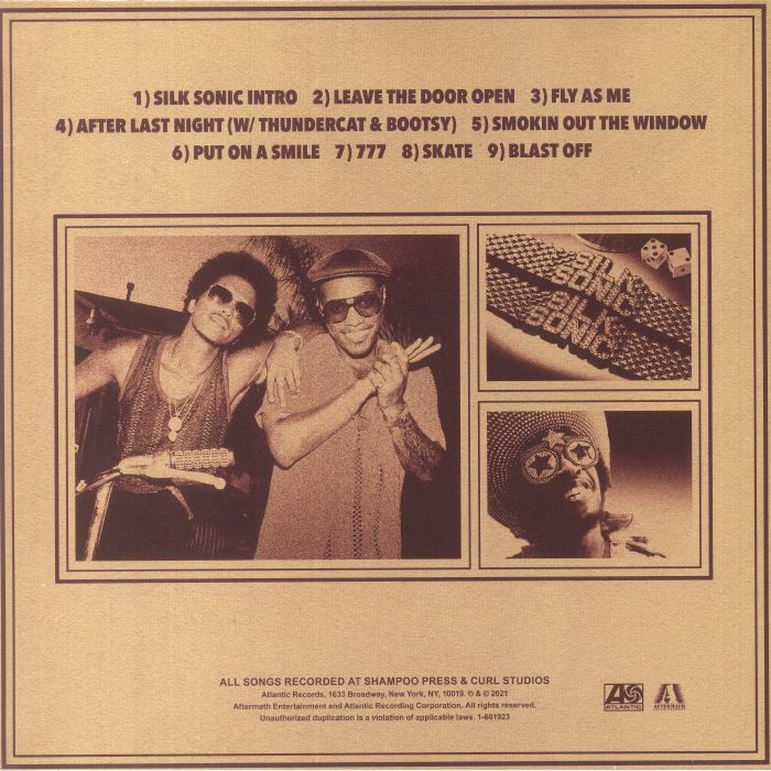 SILK SONIC aka BRUNO MARS/ANDERSON PAAK - An Evening With Silk Sonic