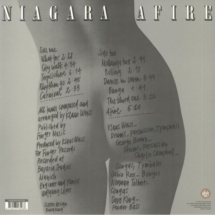 NIAGARA - Afire (reissue)