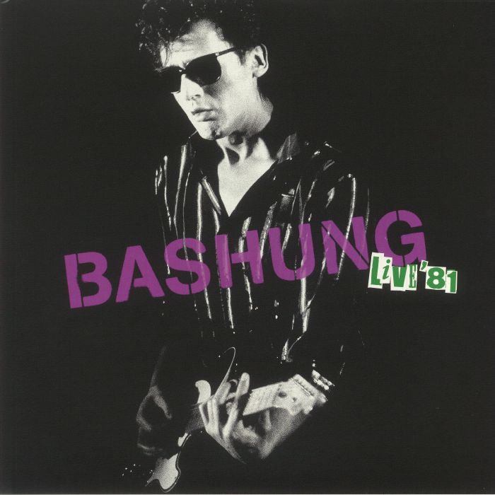 Bashung – Live 81 vinyl cover