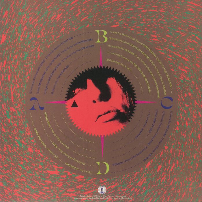 VARIOUS - Garage Psychedelique: The Best Of Garage Psych & Pzyk Rock 1965-2019