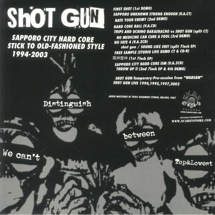 SHOT GUN - 1994-2003: Stick To Old Fashioned Style