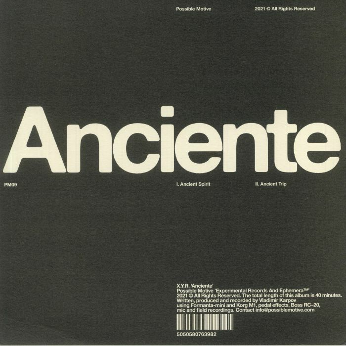 XYR - Anciente (B-STOCK)