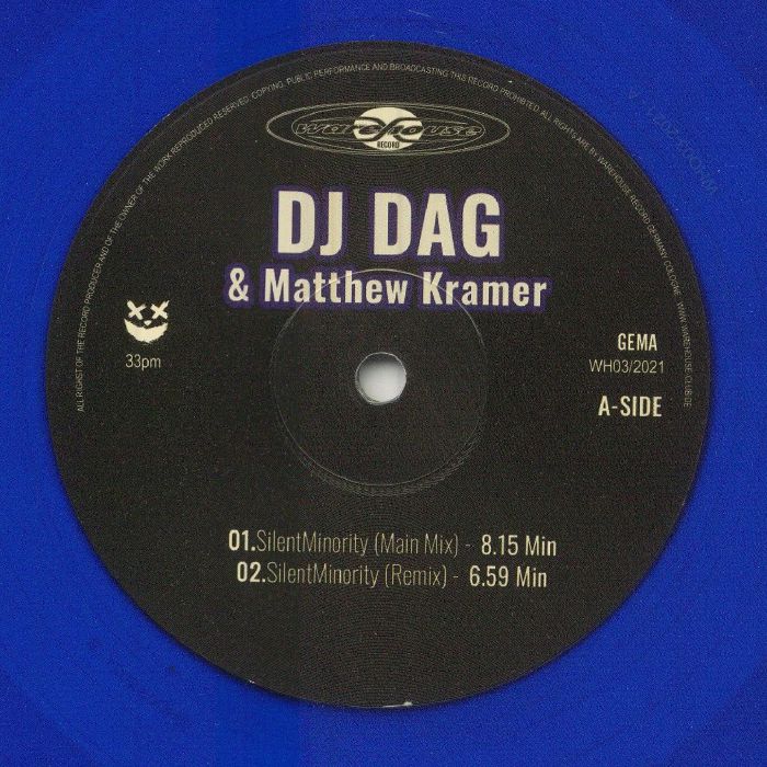 DJ DAG/MATTHEW KRAMER/FRANK SONIC - Silent Minority