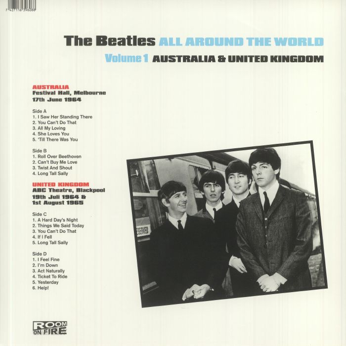 The Beatles All Around The World Volume 1: outlet Australia & United Kingdom Vinyl LP