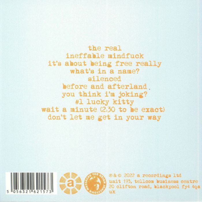 BRIAN JONESTOWN MASSACRE - Fire Doesn't Grow On Trees