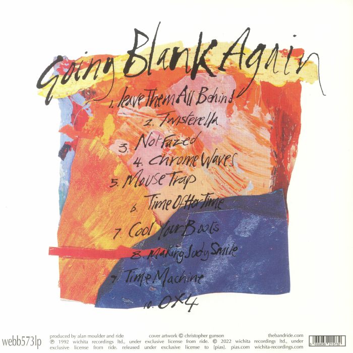 RIDE - Going Blank Again (reissue) Vinyl at Juno Records.
