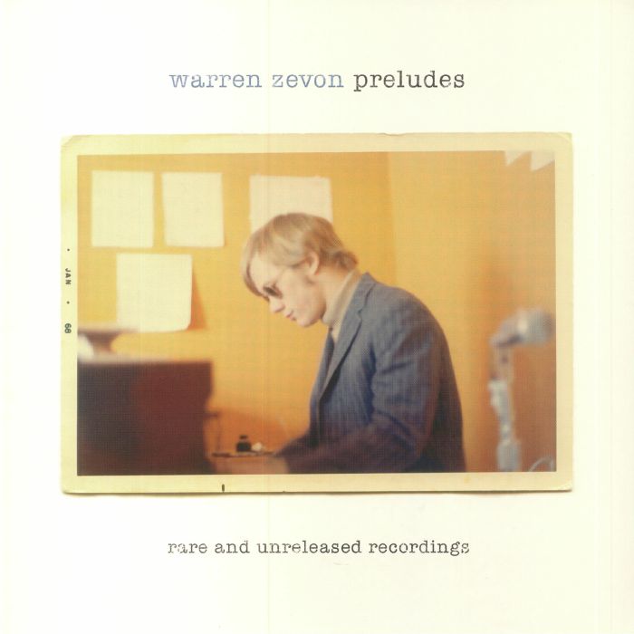Warren Zevon – Preludes: Rare & Unreleased Recordings vinyl cover