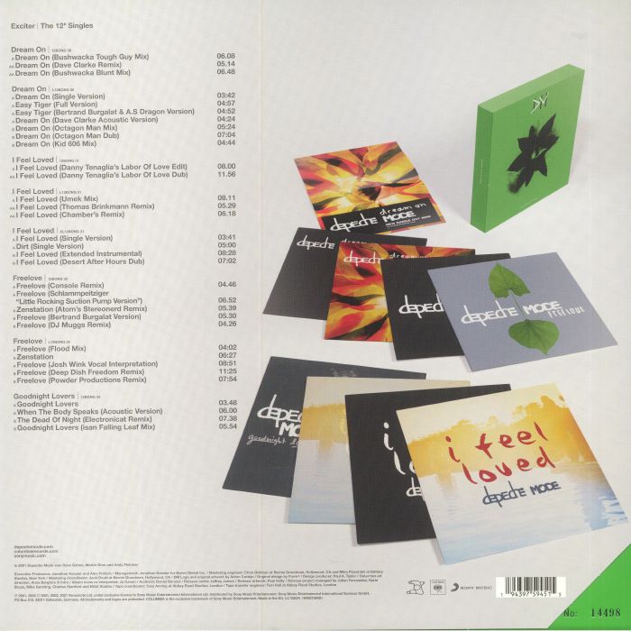 DEPECHE MODE - Exciter: The 12" Singles