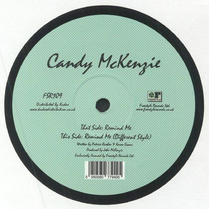 Candy McKENZIE - Remind Me レコード at Juno Records
