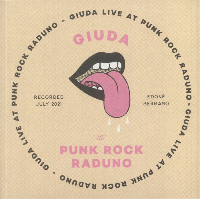 Giuda – Live At Punk Rock Raduno vinyl cover