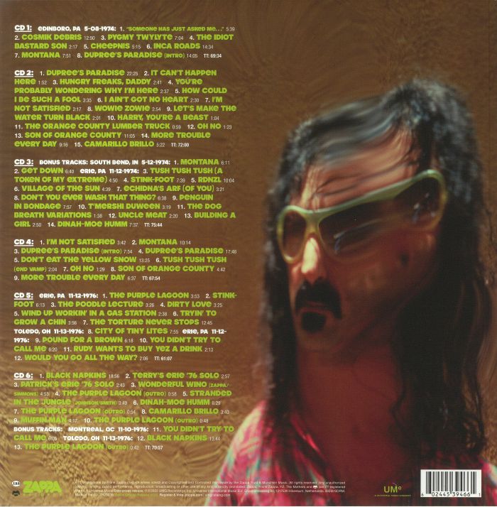 ZAPPA, Frank - Zappa/Erie