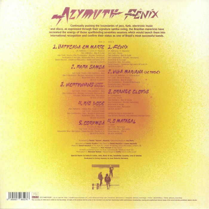 AZYMUTH - Fenix (reissue)