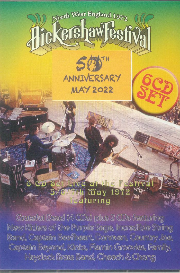 The GRATEFUL DEAD - Bickershaw Festival 1972 (50th Anniversary Edition ...