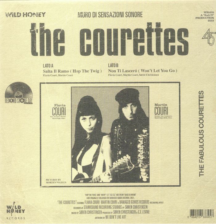 COURETTES, The aka THE FABULOUS COURETTES - Non Ti Lascero