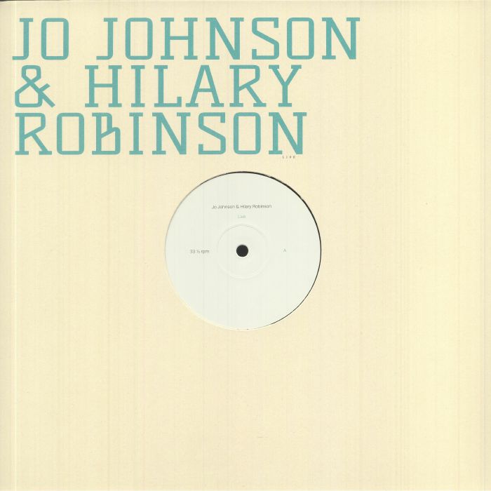 JOHNSON, Jo/HILARY ROBINSON - Session One