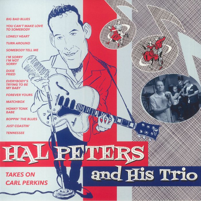 Hal Peters Trio – Takes On Carl Perkins vinyl cover
