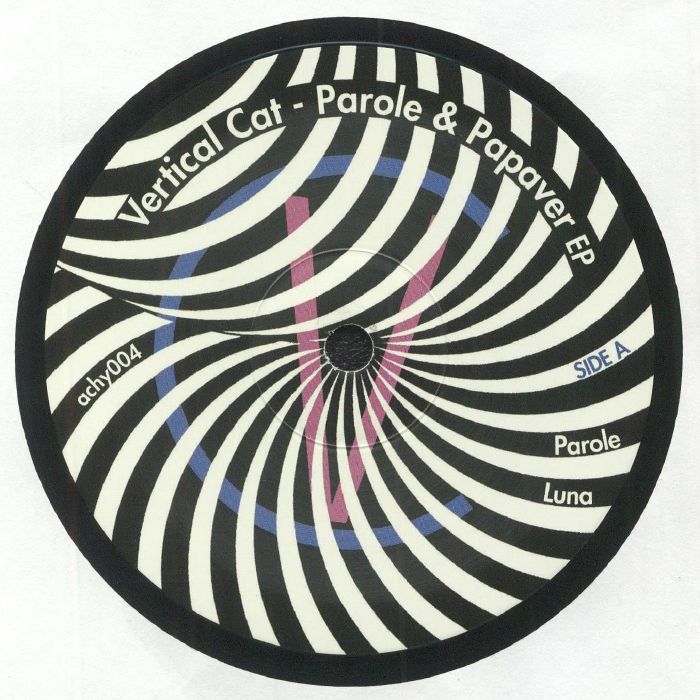 Vertical Cat – Parole & Papaver EP vinyl cover