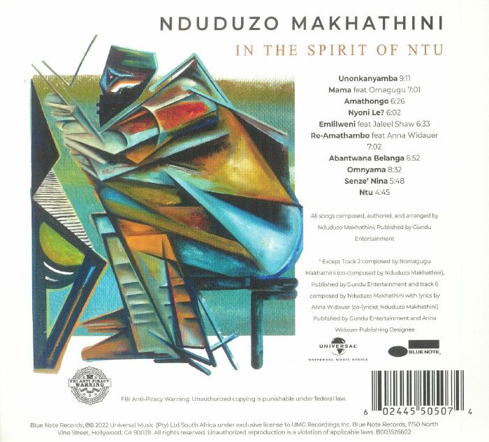 MAKHATHINI, Nduduzo - In The Spirit Of Ntu