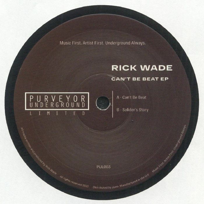 WADE, Rick - Can't Be Beat EP